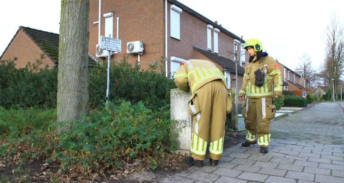 Brandweer ingezet voor rookontwikkeling in stroomkast - Foto 2