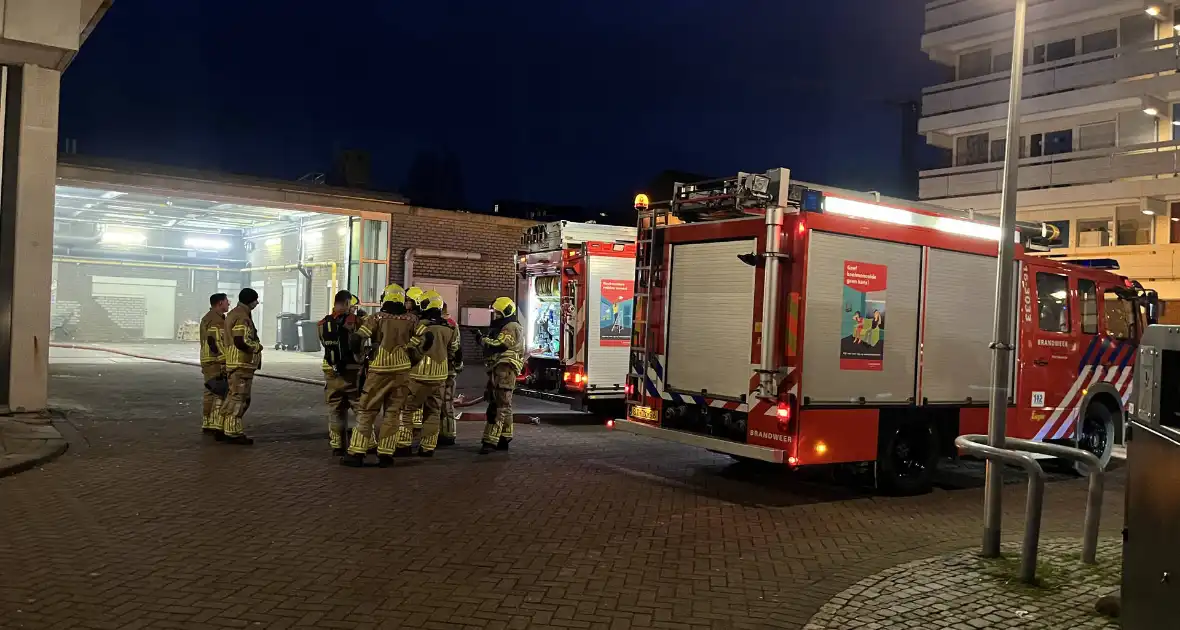 Onderzoek naar rookontwikkeling bij winkelcentrum