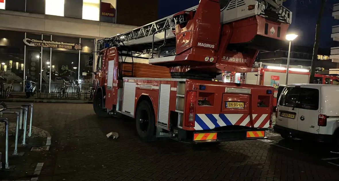 Onderzoek naar rookontwikkeling bij winkelcentrum - Foto 2