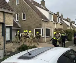 Woning vol rook door brand