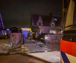 Papier kliko door brand verwoest