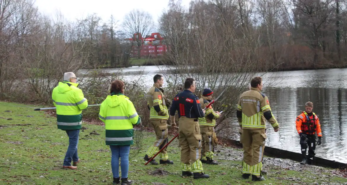 Dier gered door brandweer - Foto 1