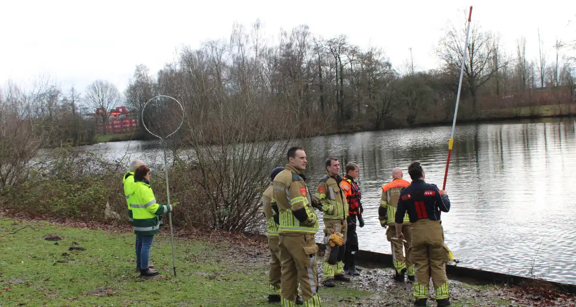 Dier gered door brandweer - Foto 2