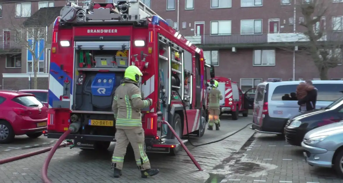 Kleine keukenbrand snel onder controle