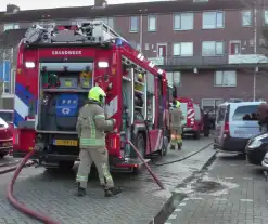 Kleine keukenbrand snel onder controle