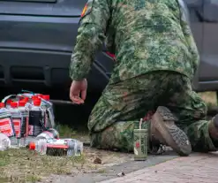 Straat afgezet na aantreffen vuurwerkbom