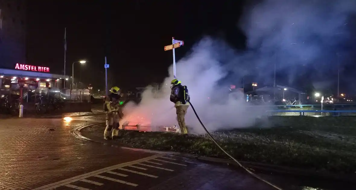 Buitenbrand geblust na sein veilig van politie - Foto 12