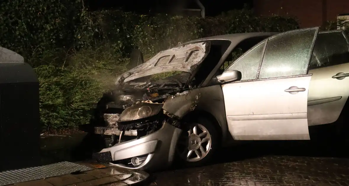 Voorzijde van auto uitgebrand - Foto 3