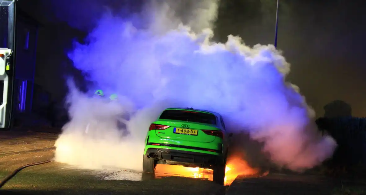 Dure Audi RSQ3 verwoest door brand