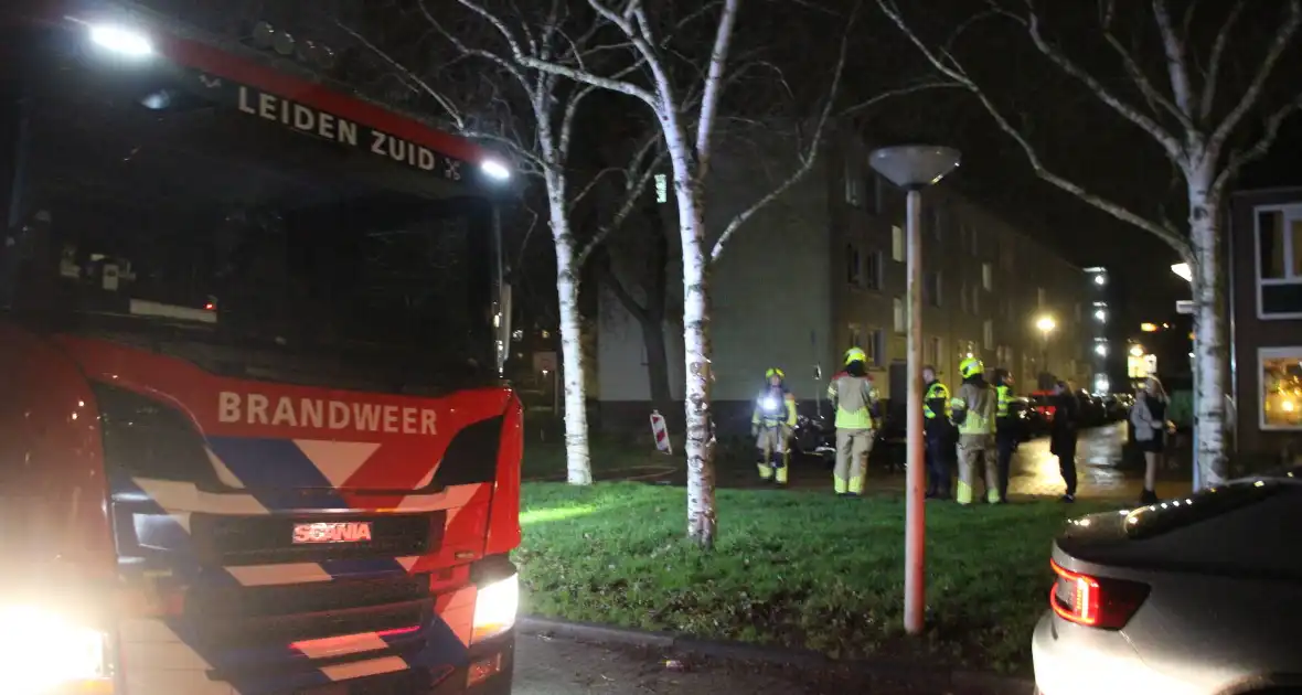 Brandende aanhanger snel geblust - Foto 1