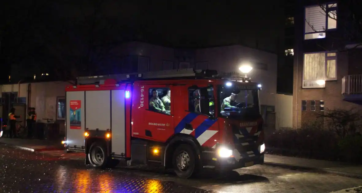 Matras in brand tegen elektrakast - Foto 2