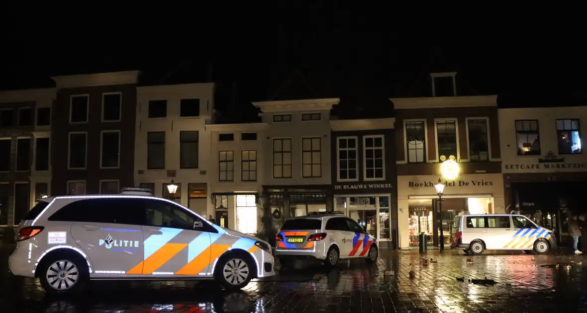 Grote politie-inzet na vernielingen en overlast in binnenstad - Foto 10