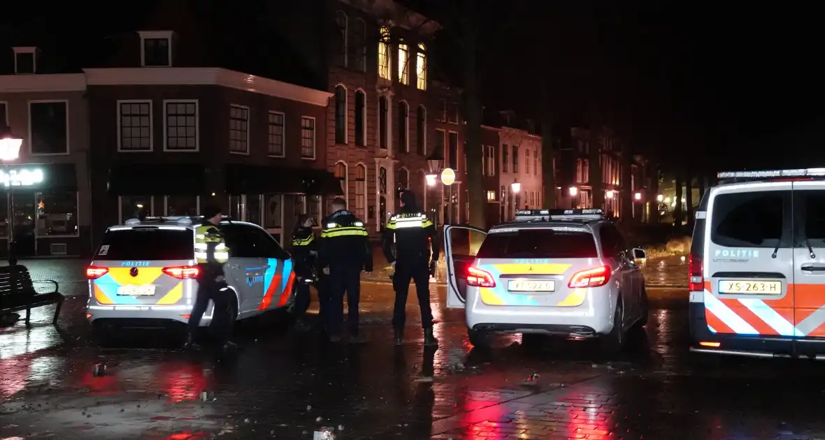 Grote politie-inzet na vernielingen en overlast in binnenstad - Foto 15