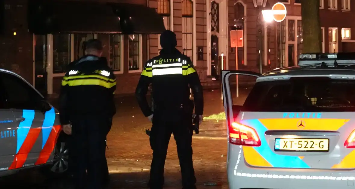 Grote politie-inzet na vernielingen en overlast in binnenstad - Foto 16