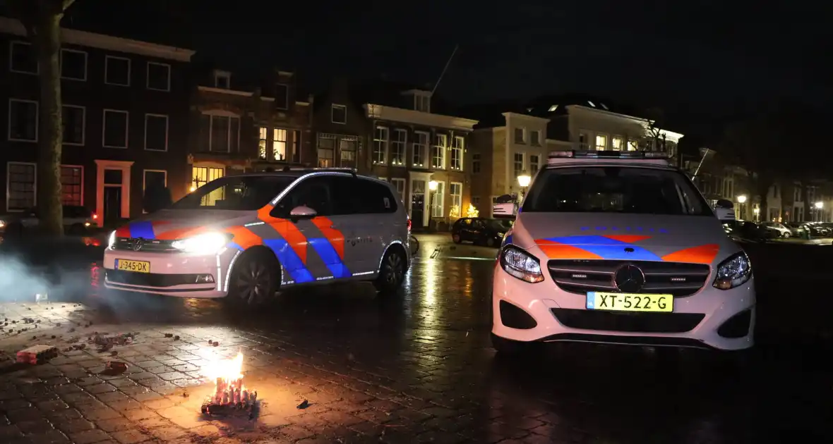 Grote politie-inzet na vernielingen en overlast in binnenstad - Foto 6