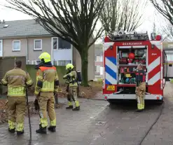 Uitslaande brand in schuur snel geblust