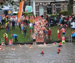 Grote belangstelling voor nieuwjaarsduik