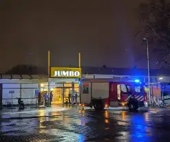 Supermarkt ontruimd door brand in meterkast