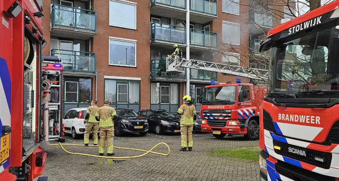 Felle brand in flatwoning - Foto 4