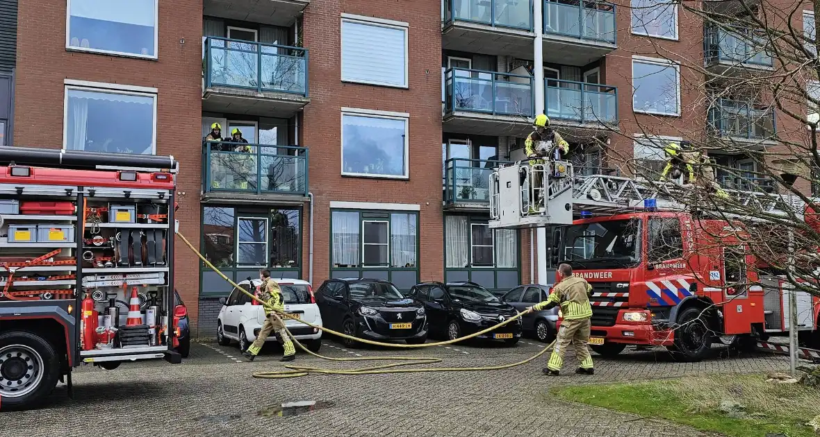 Felle brand in flatwoning - Foto 6