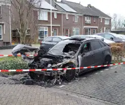 Onderzoek naar brand in geparkeerde auto