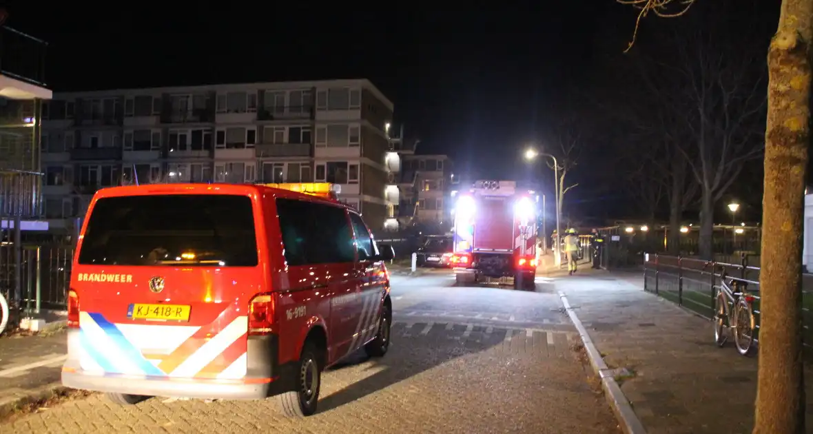 Brandweer groots ingezet voor rookontwikkeling