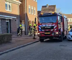 Keukenbrand in woning geblust door brandweer