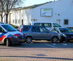 Verkeershinder door aanrijding