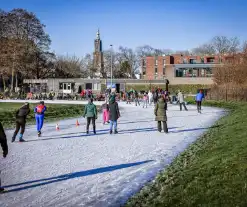 Volop schaatsplezier op natuurijsbaan van Amersfoortse IJvereniging