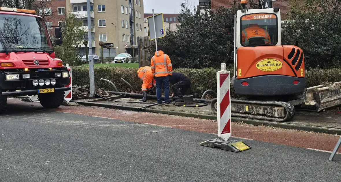 150 huishoudens zonder water na leidingbreuk