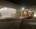 Stoomvorming in loods van transportbedrijf zorgt voor brandmelding