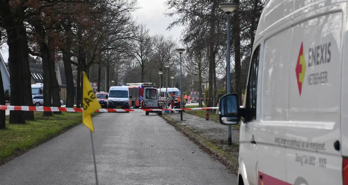 Urenlange inzet en ruime afzetting wegens fors gaslek