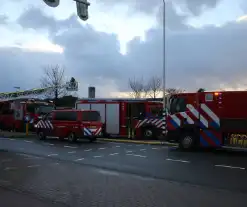 Brandweer ingezet voor brand op dak