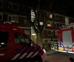 Brandweer wekt bewoner nadat brandalarm af gaat