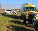 Scooterrijder gewond bij frontale aanrijding