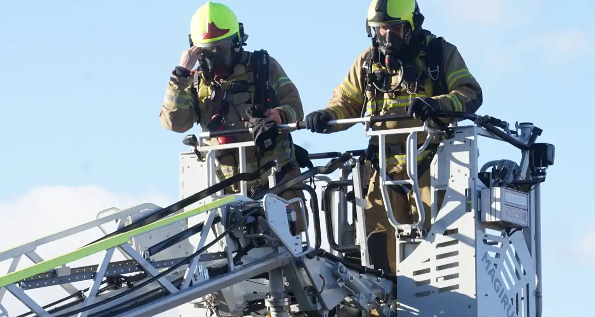 Veel rook door schoorsteenbrand - Foto 3