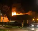 Flinke vlammen bij uitslaande woningbrand