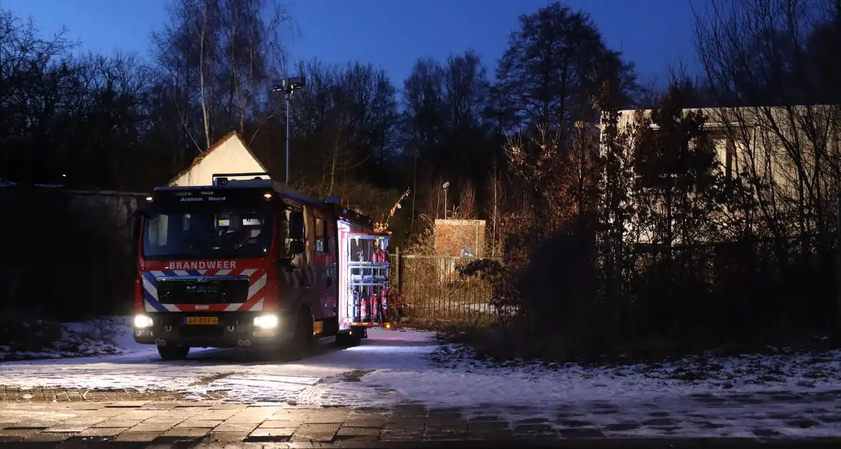 Rookontwikkeling door brand in schuur - Foto 9