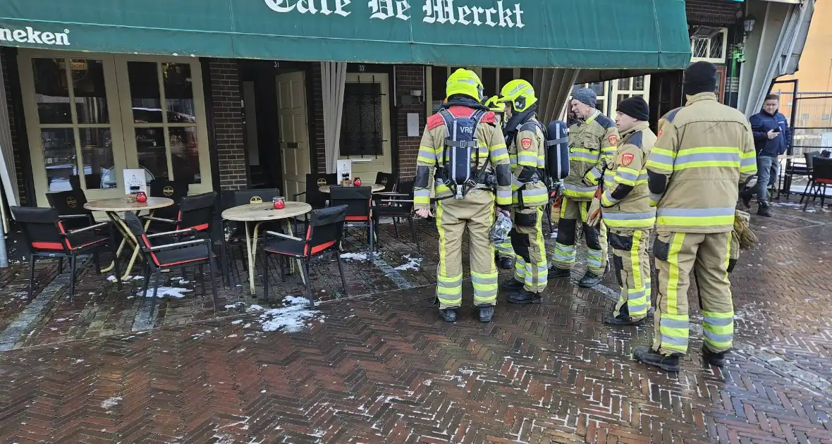 Gaslekkage bij restaurant, woningen ontruimd