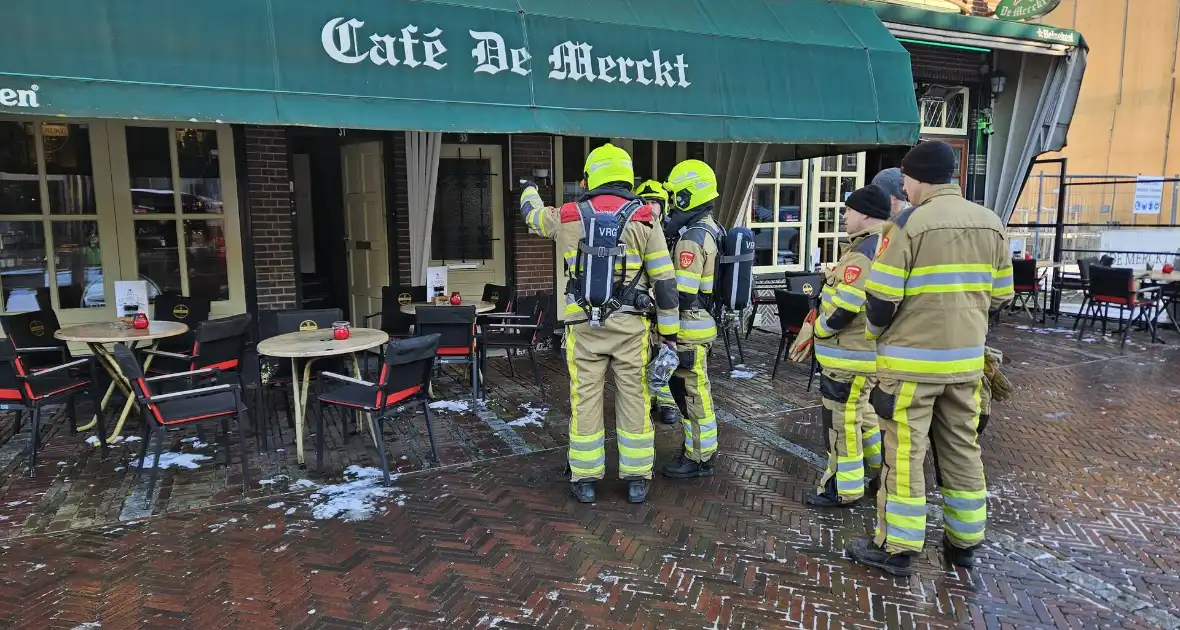 Gaslekkage bij restaurant, woningen ontruimd - Foto 1