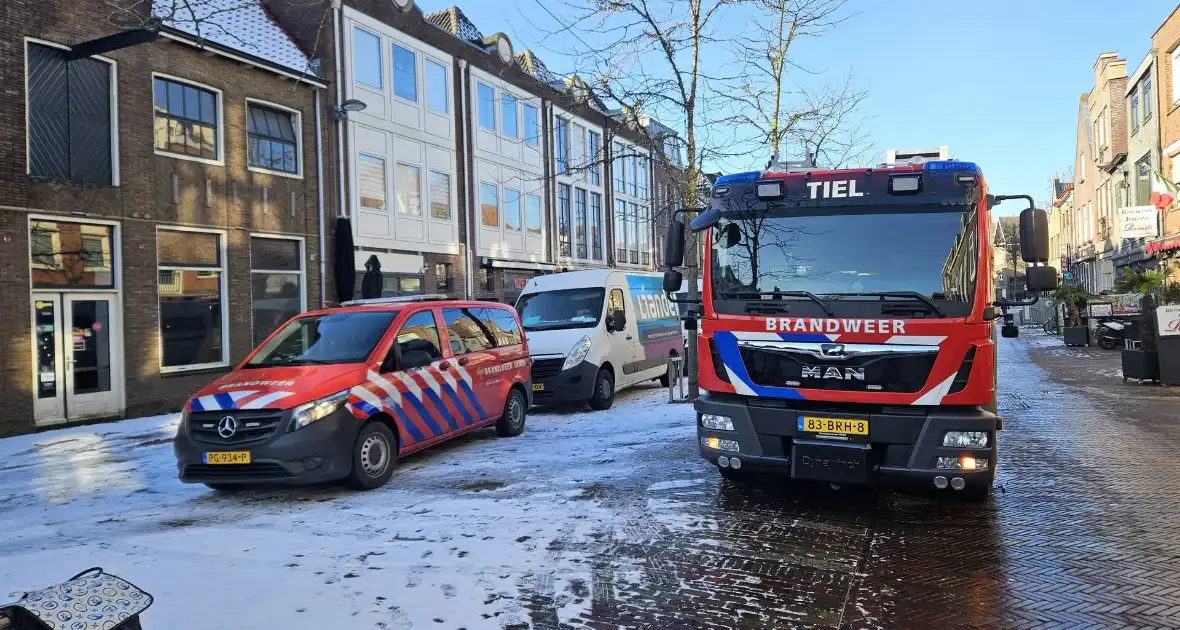 Gaslekkage bij restaurant, woningen ontruimd - Foto 2