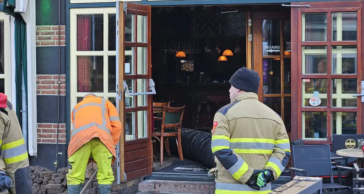 Gaslekkage bij restaurant, woningen ontruimd - Foto 5