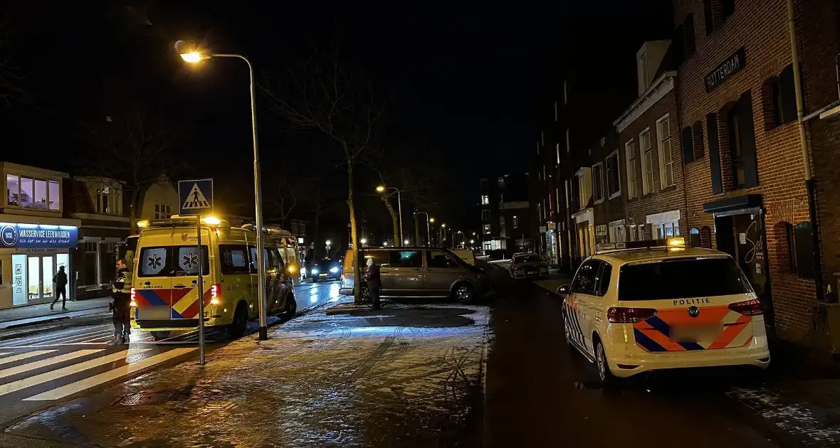 Aanrijding tussen Auto en Voetganger op Rotonde