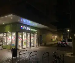 Politie doet onderzoek in supermarkt