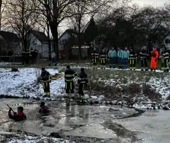 Grote zoekactie vanwege aangetroffen wak