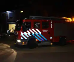 Brandweer ingezet voor brandende plant