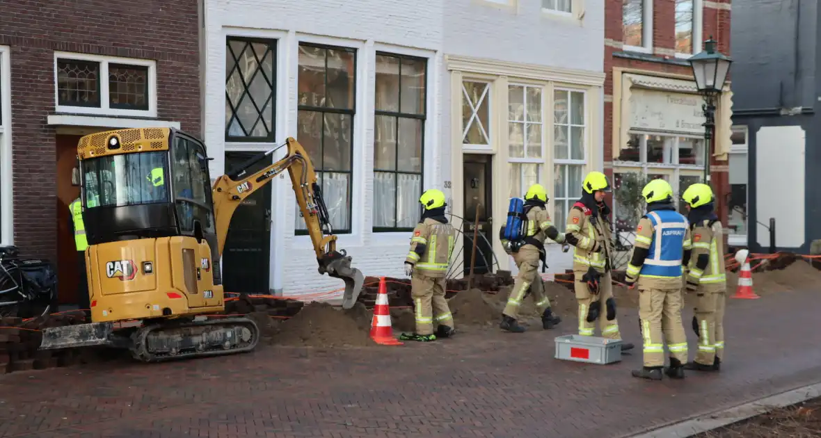 Gasleiding geraakt tijdens aanleg van glasvezelkabel - Foto 3