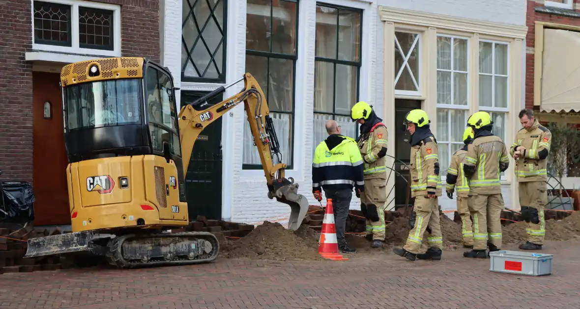 Gasleiding geraakt tijdens aanleg van glasvezelkabel - Foto 7