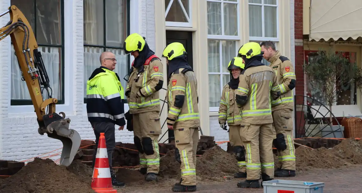 Gasleiding geraakt tijdens aanleg van glasvezelkabel - Foto 8