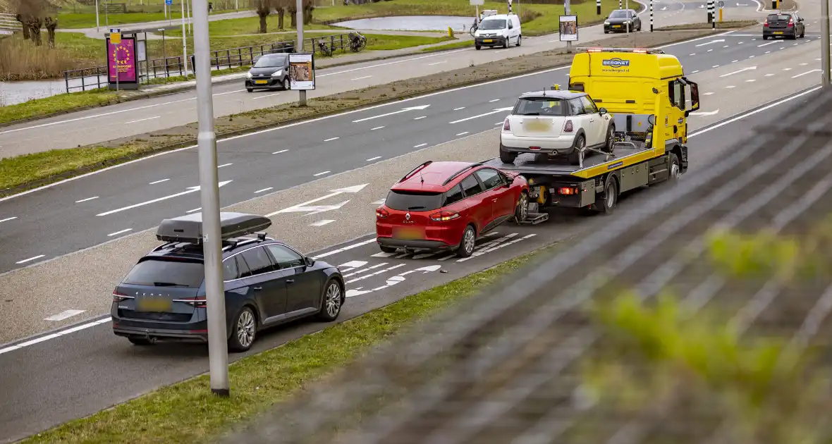 Schade na bij kop-staartbotsing